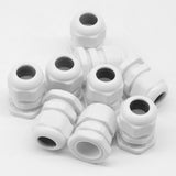 20 Pcs PG16 White Waterproof Cable Wire Gland Connector Fitting - Lantee Online Store