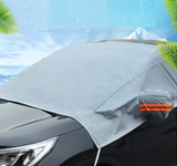 Car Windshield Cover for Snow & Ice with Hook & Straps