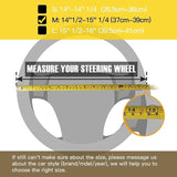 38cm  Rhinestone Diamond Non-Slip Car Steering Wheel Cover