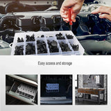 415pcs Car Bumper Retainer Clips & Fasteners Set with Tools