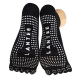 Lantee Non Slip Women Pilates Yoga Socks Full Toe with Grips, 4 Pack - Lantee Online Store