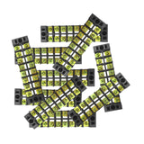 10 Pcs 8 Pos. Double Row Screw Terminal Barrier Strip 600V 25A - Lantee Online Store