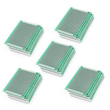 50 Pcs Double Sided Prototyping PCB Printed Circuit Board Kits - Lantee Online Store