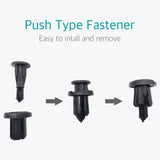 50 Bumper Push-Type Retainer Car Clips for Nissan 01553-09241 - Lantee Online Store
