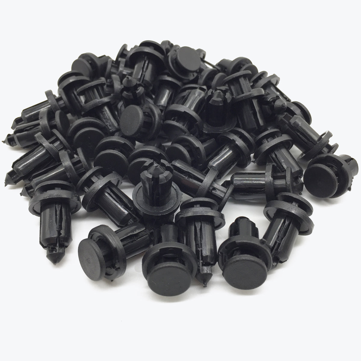 uxcell 30 Pcs 8mm Hole Retainer Clips 01553-09321 Drive Rivets Bumper Push  Clips Plastic for Nissan