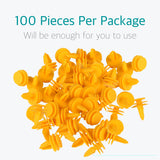 Lantee 100 Pcs Door Panel Retainer Clips for Jeep Chrysler 6507686-AA - Lantee Online Store