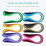 16 Set of Quilling Kits - 600 5mm Strips & 10 Set of Tools - Lantee Online Store
