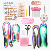 20 Set of Quilling Paper Kits - 8 Pack 3mm 960 Strips & 12 Tools - Lantee Online Store