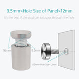 20 Pcs 16 x 25mm Stainless Steel Glass Standoff Pin Fixing Mount Bolt - Lantee Online Store