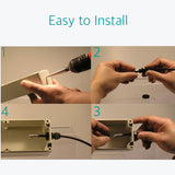 20 Pcs White PG 13.5 Cable Gland Fit for 6mm to 12mm Cable Range - Lantee Online Store