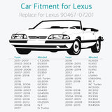 20Pcs Engine Under Cover Retainer Clips for Toyota & Lexus 90467-07201 - Lantee Online Store