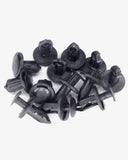 10 Pcs 8mm Universal Nylon Bumper Fastener Rivet Retainer Clips