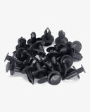 10 Pcs 8mm Universal Nylon Bumper Fastener Rivet Retainer Clips