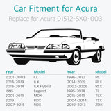 20 Front Fender Bumper Retainer Clips for Honda & Acura 91512-SX0-003