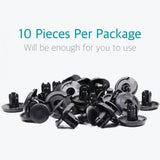 10 Front Bumper Support Retainer Clips for Honda & Acura 91512-SX0-003