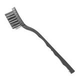 10 Pcs 3 x 0.5cm 3 Row Plastic Handle Anti Static ESD Brushes, Black - Lantee Online Store