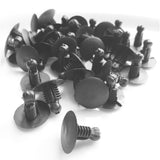 Car Clips - 100 Pieces Fastener Rivets Clips for 9mm x 7mm Hole - Lantee Online Store