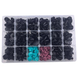 299 Pcs Car Front Bumper Fender Door Panel Retainer Clips Kit 18 Types