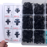 299 Pcs Car Front Bumper Fender Door Panel Retainer Clips Kit 18 Types