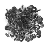 100 Pcs Plastic Ring 6 in 1 Rubber Float Stop Fishing Stopper Sinker - Lantee Online Store