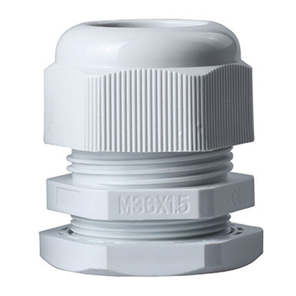 M36x1.5 Cable Gland, White - Lantee Online Store