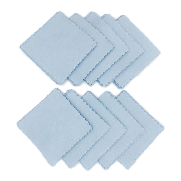 100 Jewelry Cleaning Polishing Cloth for Sterling Silver Gold Platinum - Lantee Online Store