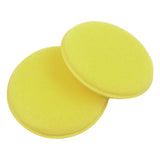 Car Wax Applicator - 24 Pcs Round Sponge Wax Applicator Pads Yellow - Lantee Online Store