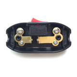 2 Pieces Black On/Off Bedroom In Line Cord Switch AC 250V 6A - Lantee Online Store