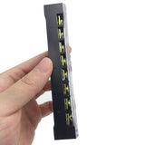 10 Pcs 8 Pos. Double Row Screw Terminal Barrier Strip 600V 25A - Lantee Online Store