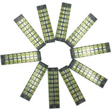 10 Pcs 8 Pos. Double Row Screw Terminal Barrier Strip 600V 25A - Lantee Online Store