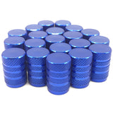 20 Pcs Blue Aluminium Tire Valve Stem Caps - Lantee Online Store