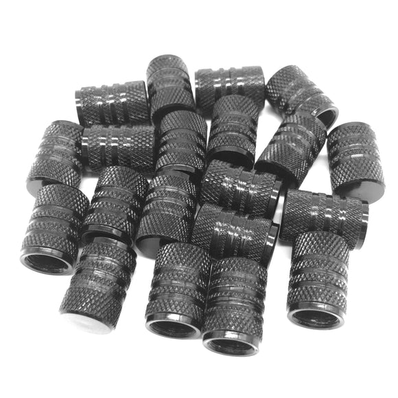 20 Pcs Black Aluminium Tire Valve Stem Caps - Lantee Online Store