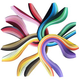Paper Quilling Art Strips Set Pack of 8 (8 Series Colors) - Lantee Online Store