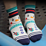 3D Cartoon Snowman Socks Women Cotton Socks Floor - Lantee Online Store