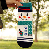 3D Cartoon Snowman Socks Women Cotton Socks Floor - Lantee Online Store